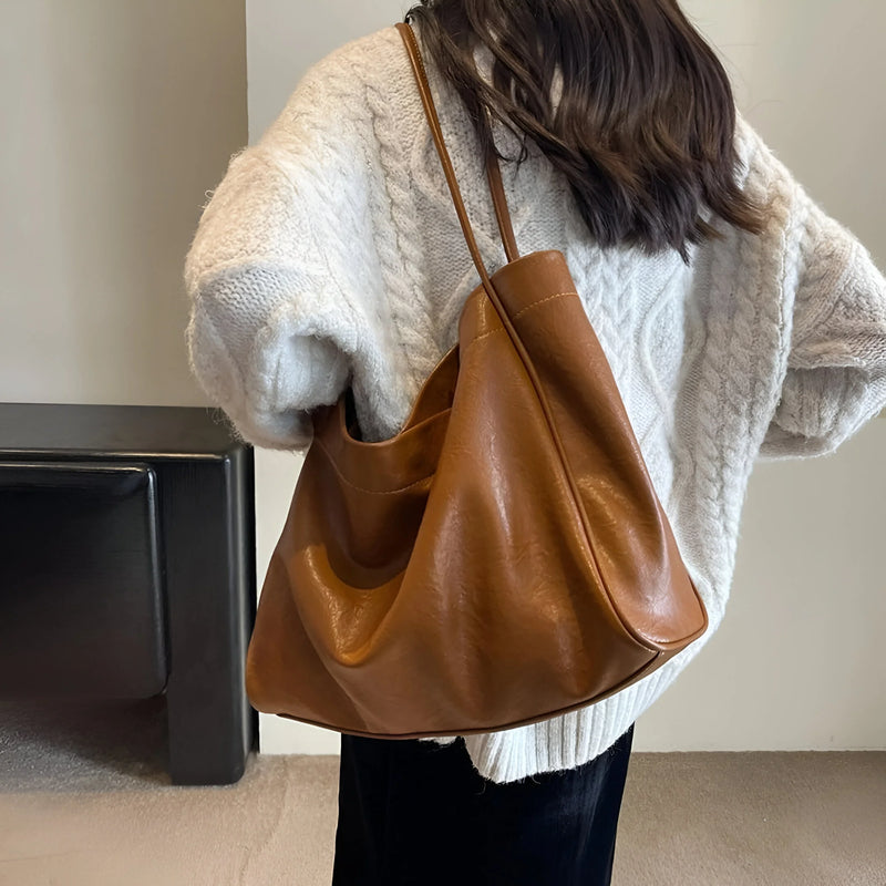 Damen Trendige Alltagsschultertasche