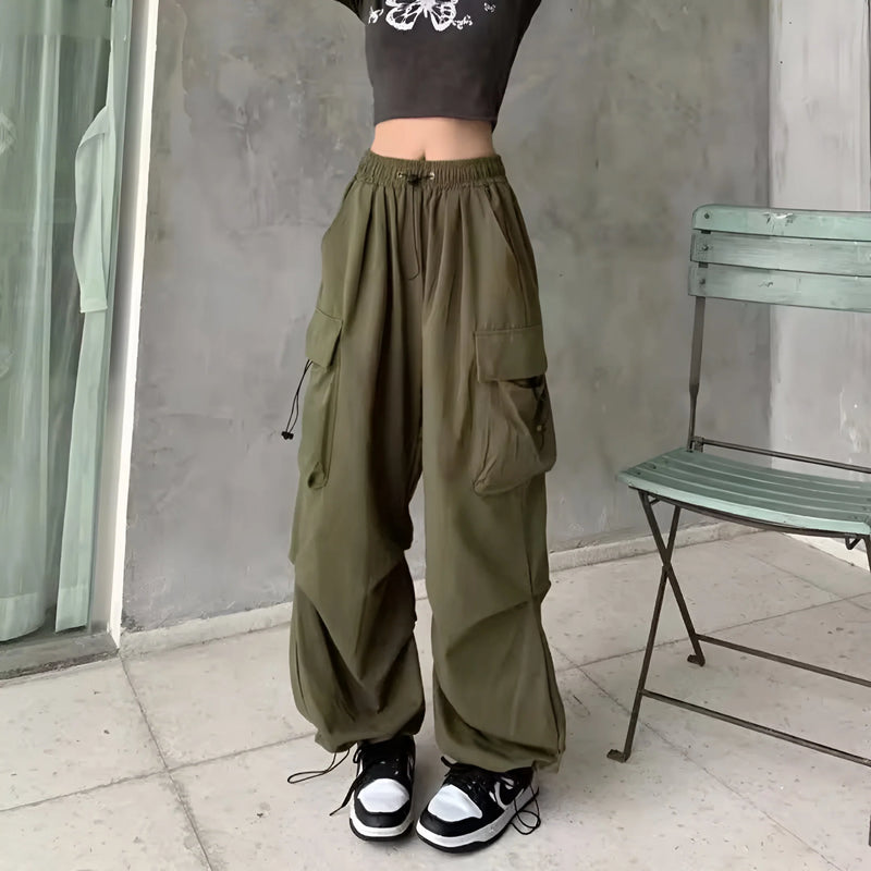 Damen Street Style Cargo-Hose