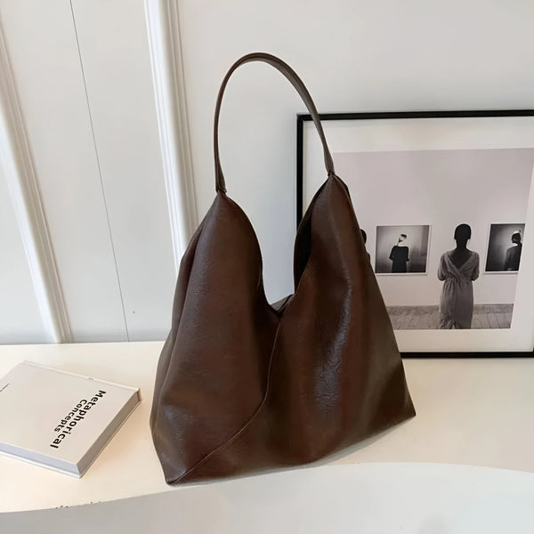Moderne Damen-Schultertasche mit Knoten-Detail