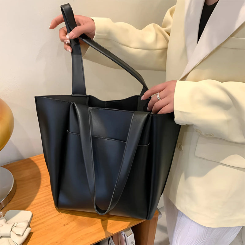Damen Stilvolle Große Schulterhandtasche
