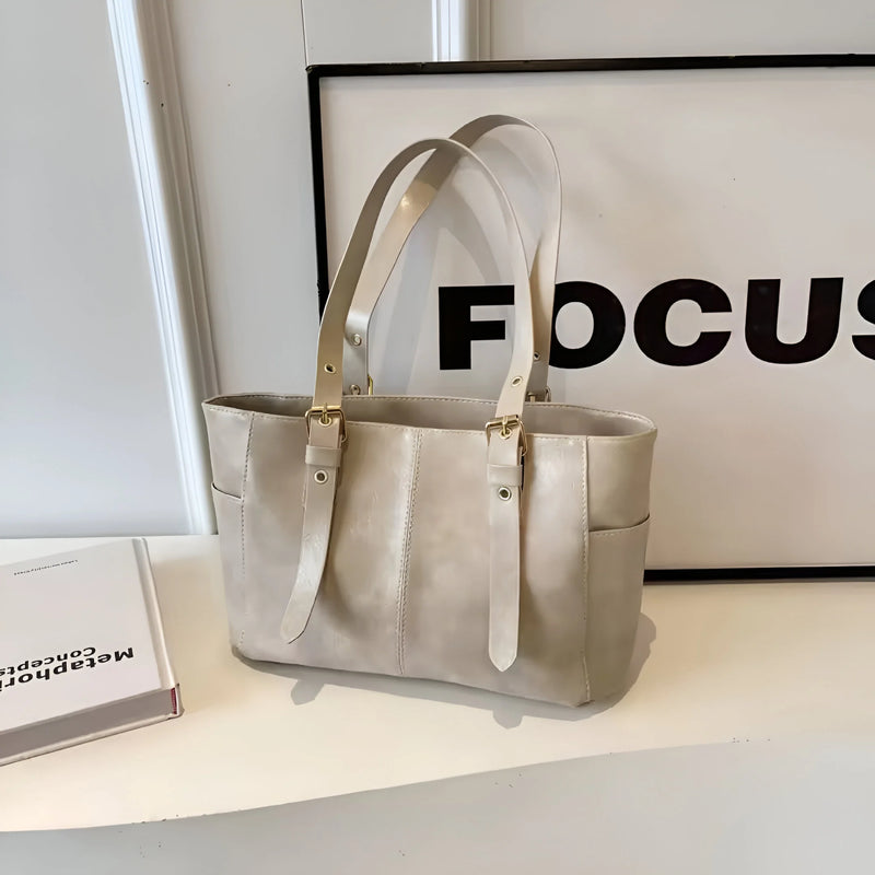 Vintage-Schultertasche mit verstellbarem Riemen