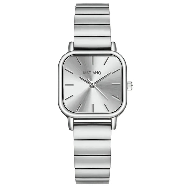 Tonneau Edelstahl Uhr