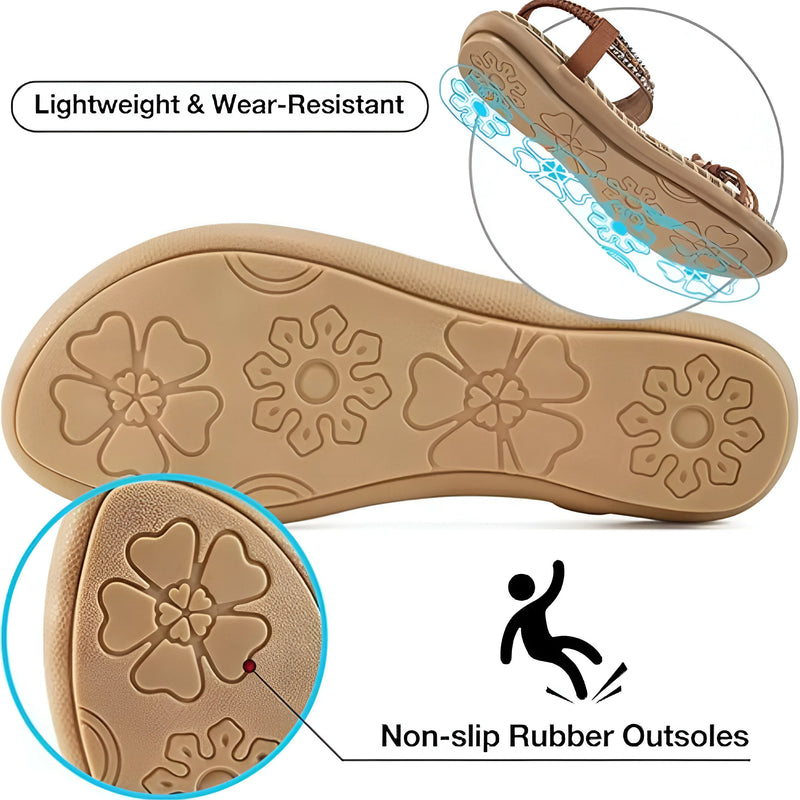 Verstellbare Sommer Orthopädische Retro Sandalen
