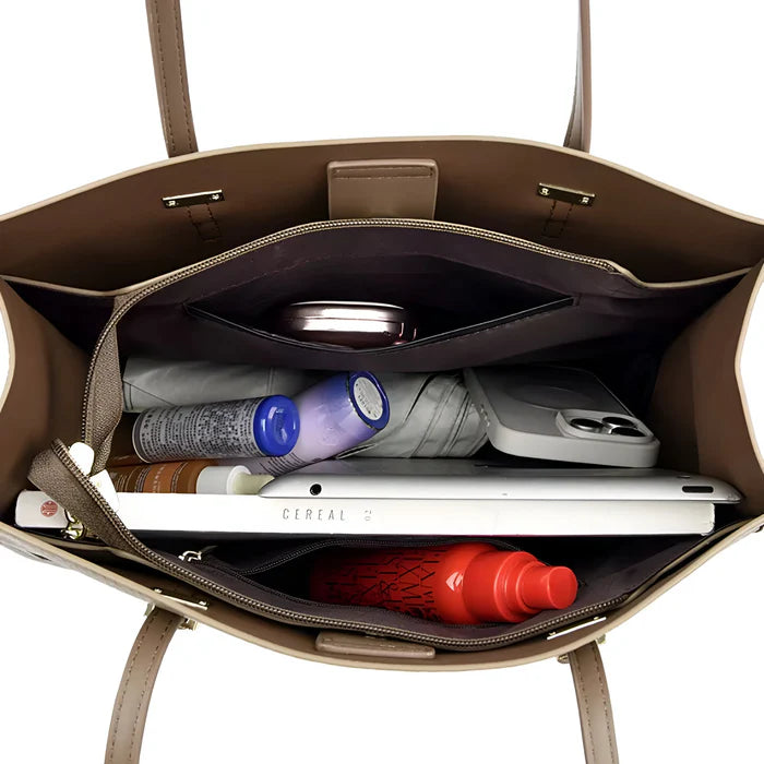 Damen-Shopper aus weichem Leder