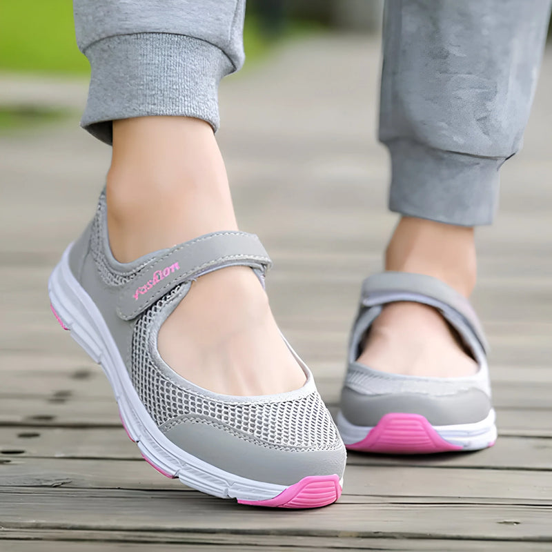 Damen Ergonomische Sneakers mit Fußgewölbeunterstützung