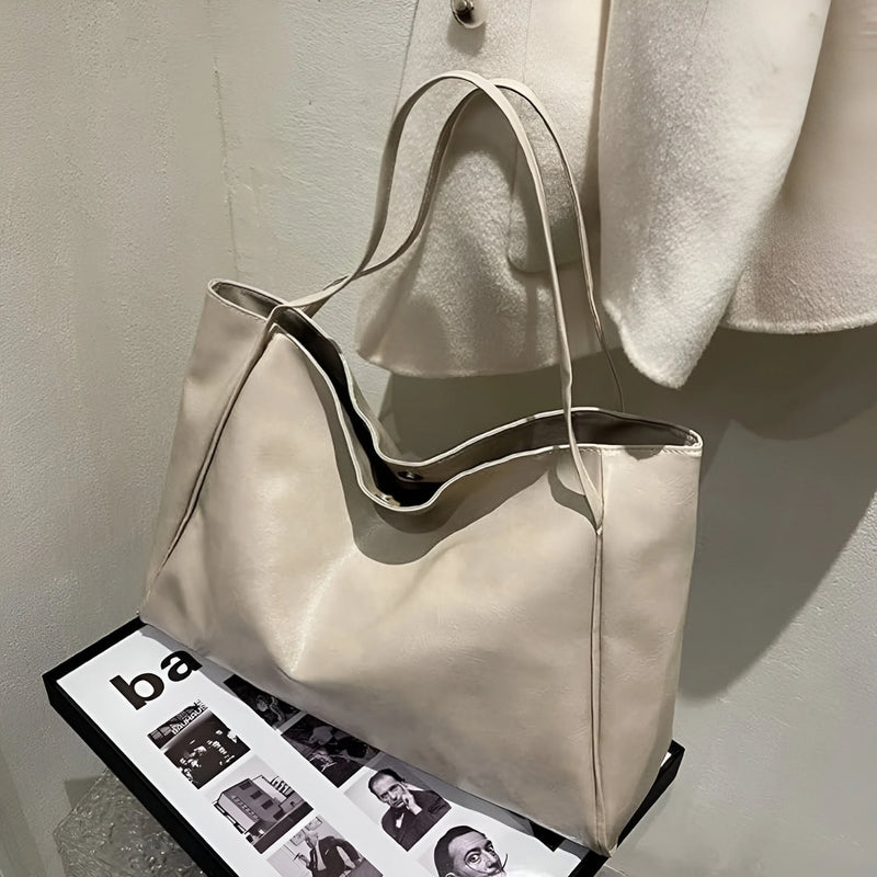 Damen Trendige Alltagstote-Bag aus Leder