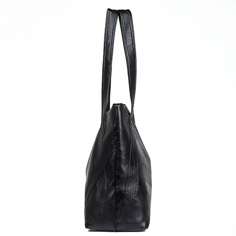 Damen Stilvolle Lederhandtasche mit großer Kapazität