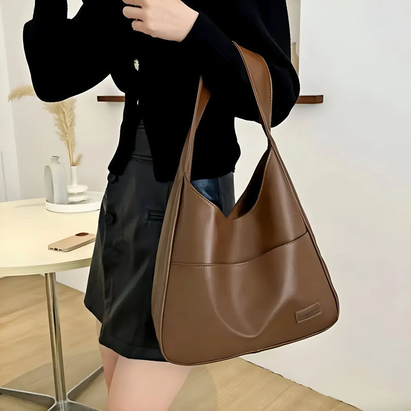 Stilvolle Leder-Tote-Bag für Damen