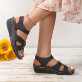 Damen Casual Keil-Plattform-Sandalen