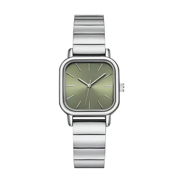 Tonneau Edelstahl Uhr