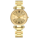 Damen Vielseitige Edelstahl Quarz Uhr