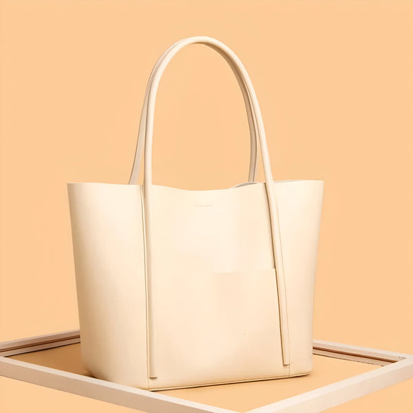 Damen Große Schulter-Tote-Bag aus Leder
