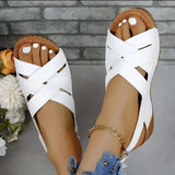 Verstellbare orthopädische Plateausandalen