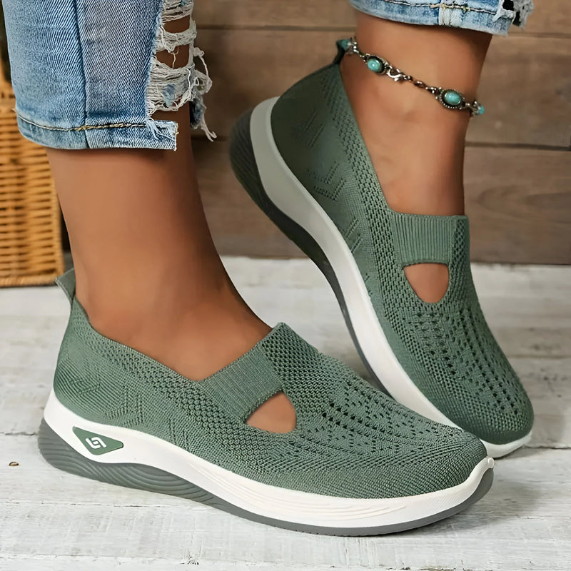 Unterstützende leichte Slip-On Sneakers