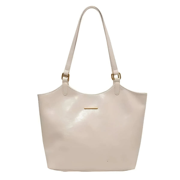 Damen Stilvolle Vintage-Leder-Tote-Bag