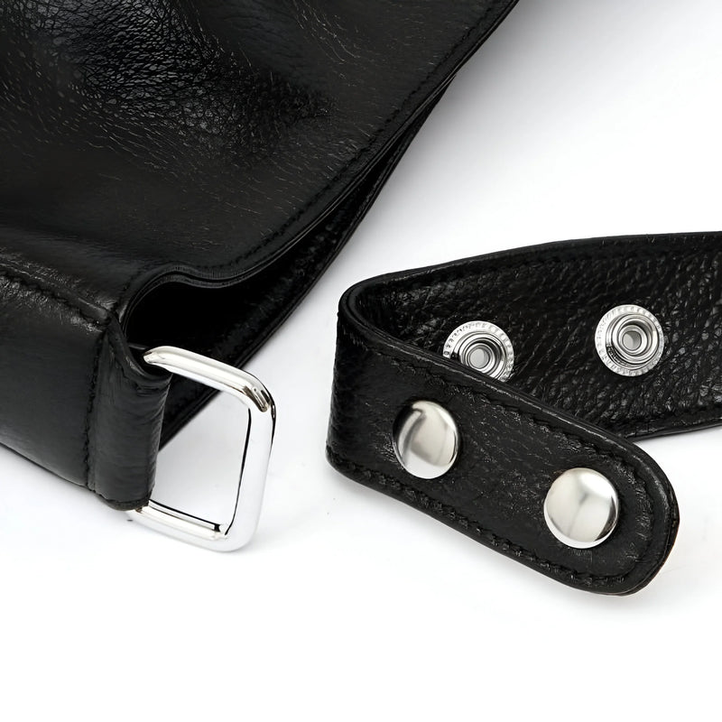 Damen-Trendige Schultertasche aus Leder mit Quaste