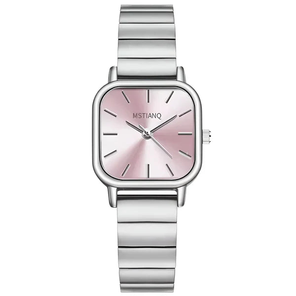 Tonneau Edelstahl Uhr