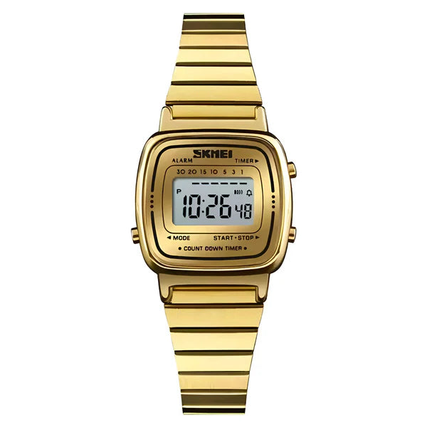 Digitale Edelstahl Uhr