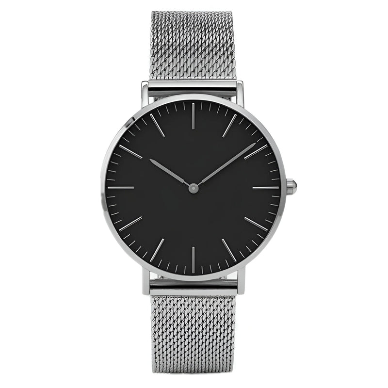 Damen Stylische Mesh Armband Uhr