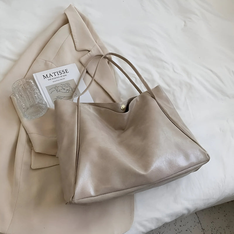 Damen Trendige Alltagstote-Bag aus Leder