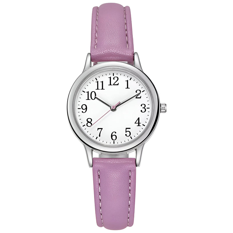 Damen Stylische Klassische Quarz Uhr