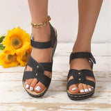 Damen Casual Keil-Plattform-Sandalen