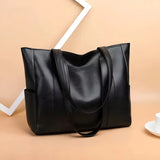 Große Tote-Bag aus PU-Leder