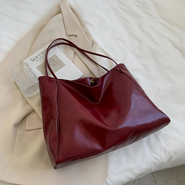 Damen Trendige Alltagstote-Bag aus Leder