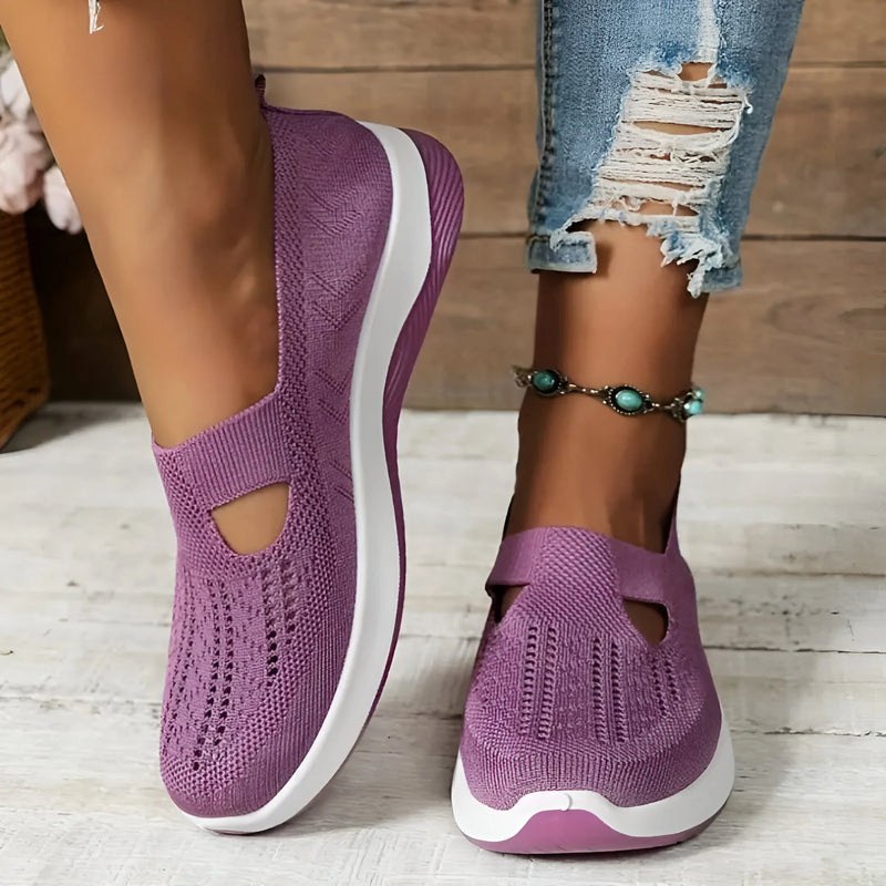 Unterstützende leichte Slip-On Sneakers