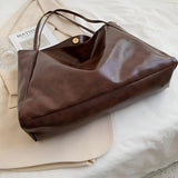 Damen Trendige Alltagstote-Bag aus Leder