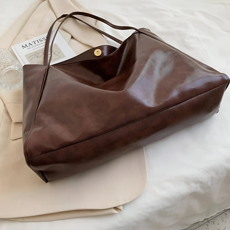 Damen Trendige Alltagstote-Bag aus Leder