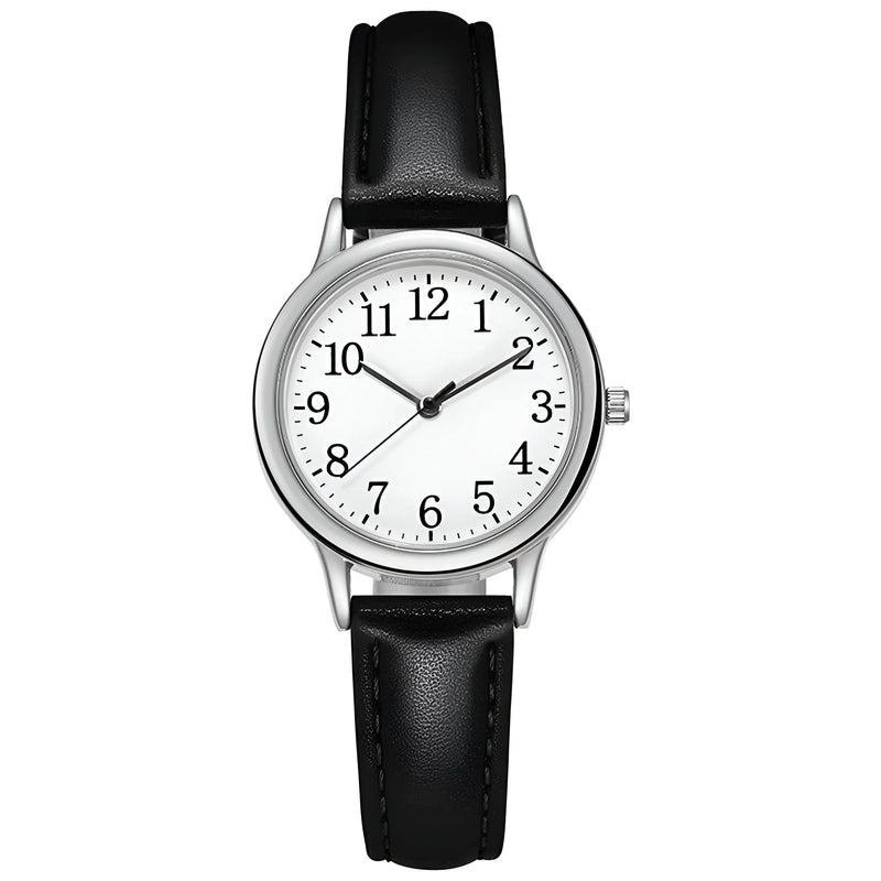 Damen Stylische Klassische Quarz Uhr