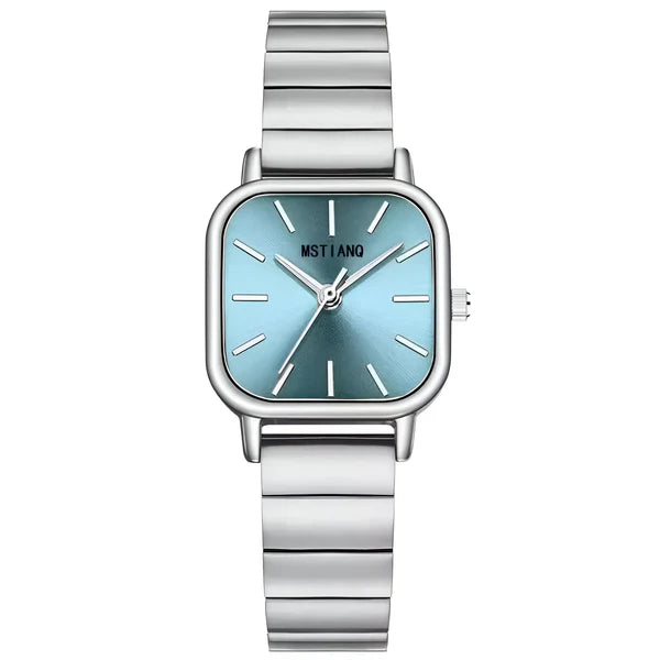 Tonneau Edelstahl Uhr