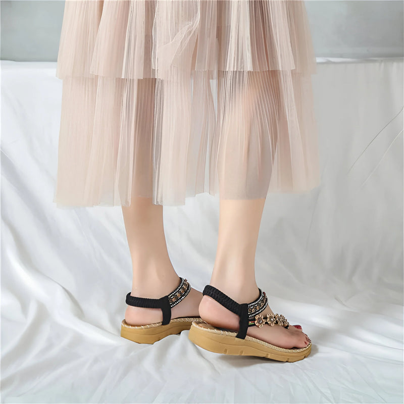Verstellbare Sommer Orthopädische Retro Sandalen