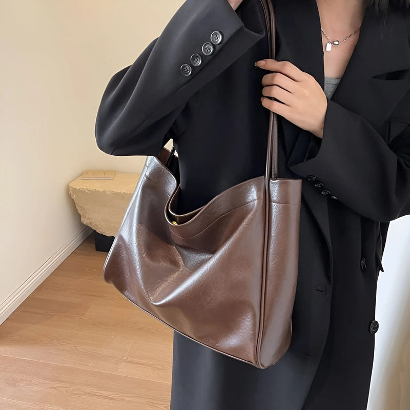 Damen Trendige Alltagsschultertasche