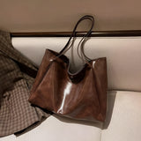 Damen Trendige Alltagstote-Bag aus Leder