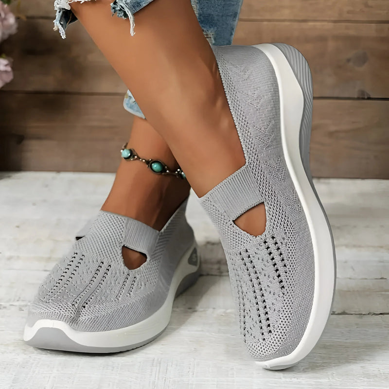 Unterstützende leichte Slip-On Sneakers
