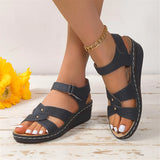Damen Casual Keil-Plattform-Sandalen