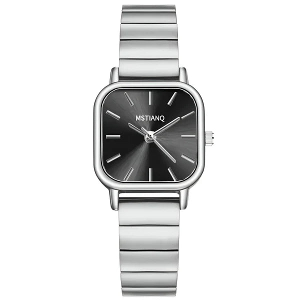 Tonneau Edelstahl Uhr