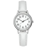 Damen Stylische Klassische Quarz Uhr