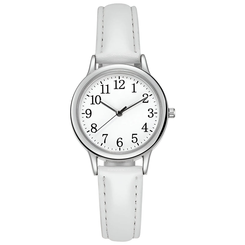 Damen Stylische Klassische Quarz Uhr