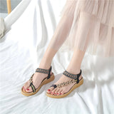 Verstellbare Sommer Orthopädische Retro Sandalen
