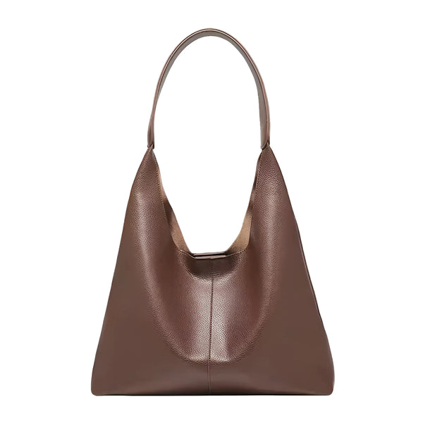 Damen Schultertasche aus Leder mit verstellbarem Riemen