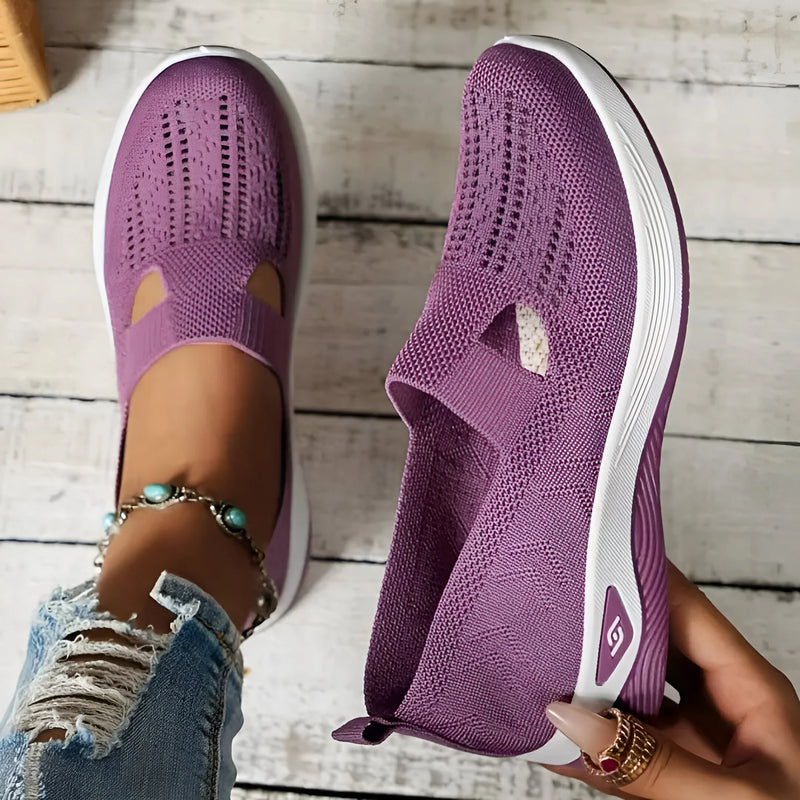 Unterstützende leichte Slip-On Sneakers