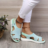 Verstellbare Rundzehen-Sommersandalen