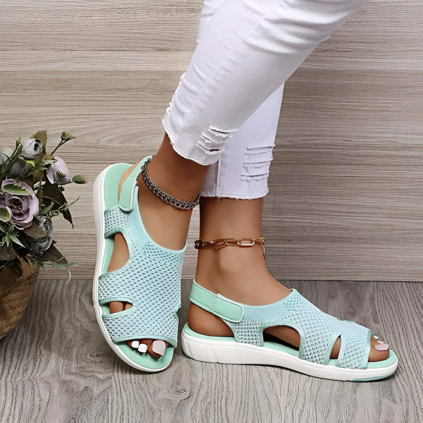 Verstellbare Rundzehen-Sommersandalen