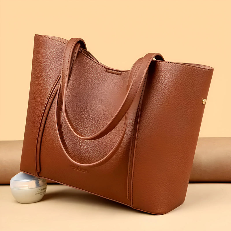 Premium Schultertasche aus Leder