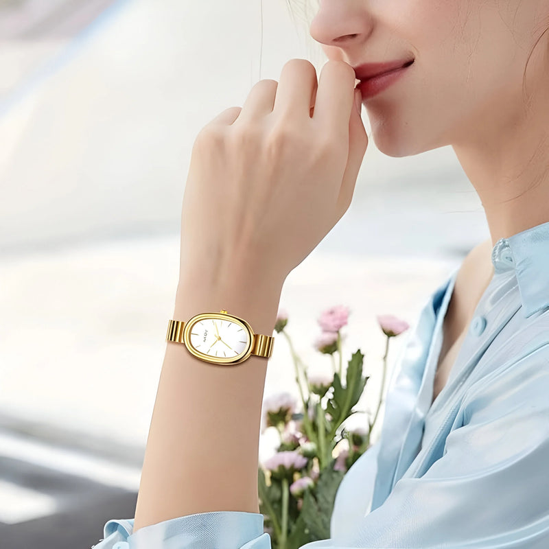 Damen Vintage-inspirierte Quarz Uhr