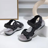 Verstellbare Klettverschluss-Sandalen für den ganztägigen Komfort