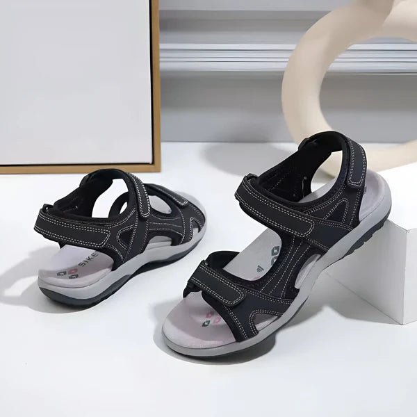Verstellbare Klettverschluss-Sandalen für den ganztägigen Komfort